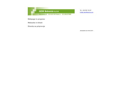 GEM Bohemia s.r.o. nabízí práci na pozici Ostatní pomocní pracovníci ve výrobě v obci České Velenice