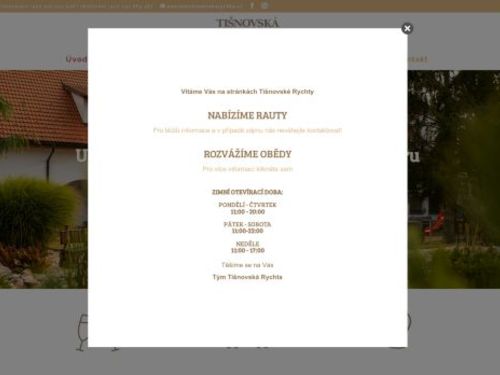 Restaurace a penzion Tišnovská Rychta