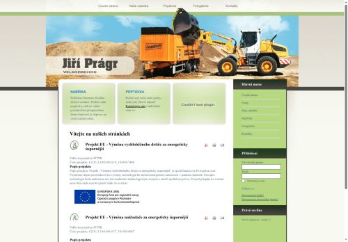 Jiří Prágr nabízí práci na pozici řidič/ka nákladního vozidla ČR, SR v obci Milotice