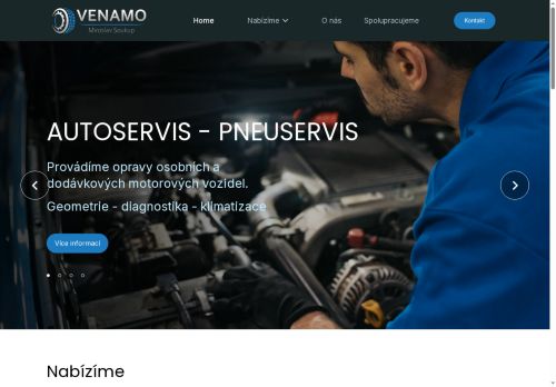 Zobrazit webové stránky VENAMO - Miroslav Soukup