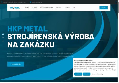 Zobrazit webové stránky HKP METAL s.r.o.