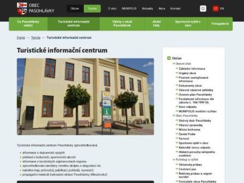 Turistické informační centrum Pasohlávky