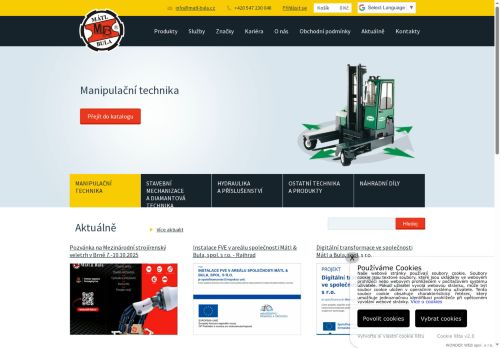Zobrazit webové stránky Mátl & Bula, spol. s r.o.