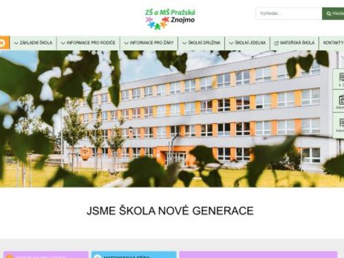 Základní škola a Mateřská škola, Znojmo, Pražská 98