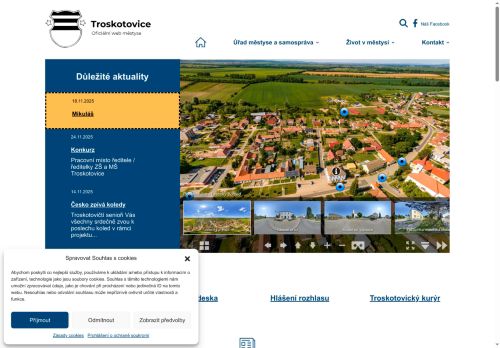 Zobrazit webové stránky Úřad městyse Troskotovice