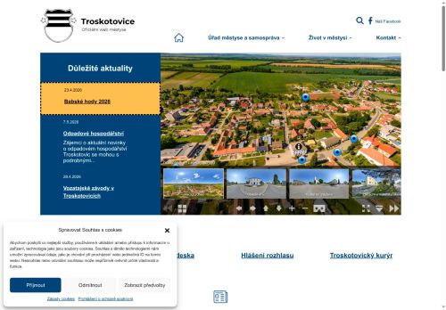 Zobrazit webové stránky Úřad městyse Troskotovice