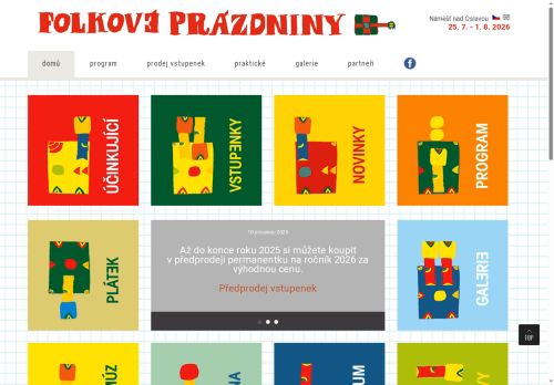 Zobrazit webové stránky Folkové prázdniny