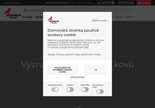 Zobrazit webové stránky Alumeco CZ s.r.o.