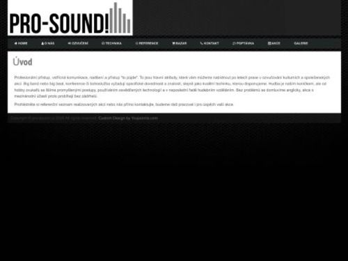 Tomáš Duda - pro-sound