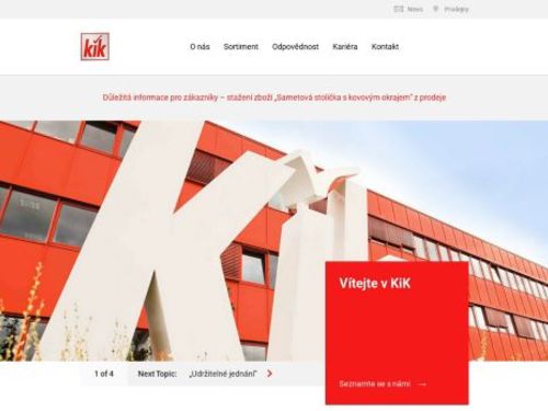 KiK textil a Non-Food, spol. s r.o.