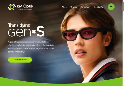 Zobrazit webové stránky eM Optik Markéta Dobrovodská