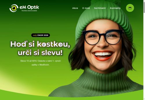 Zobrazit webové stránky eM Optik Markéta Dobrovodská