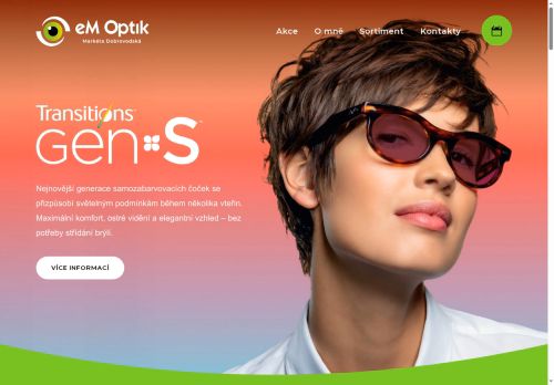 Zobrazit webové stránky eM Optik Markéta Dobrovodská