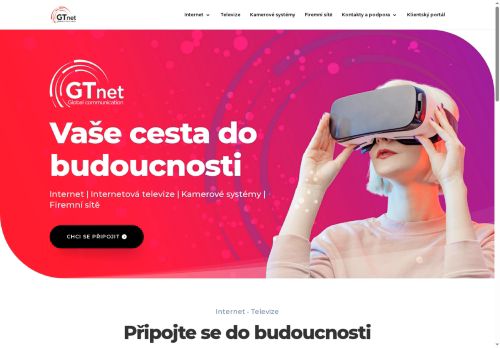 Webové stránky GT net s.r.o., Kyjov