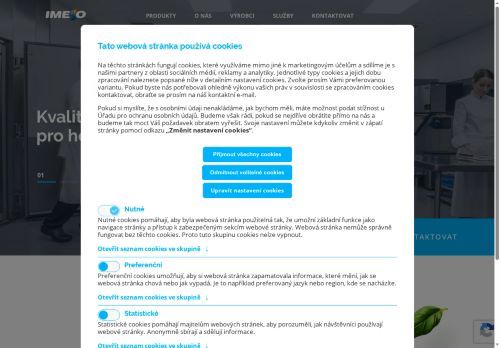 Zobrazit webové stránky IMESO spol. s r.o.