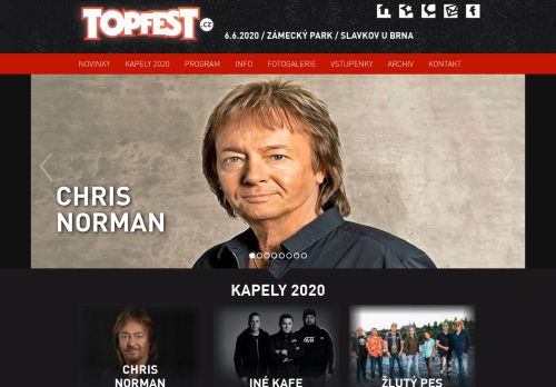 Zobrazit webové stránky Topfest
