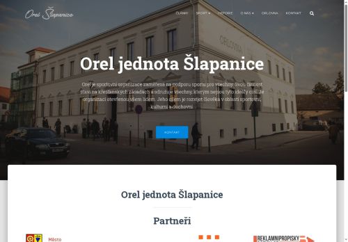 Zobrazit webové stránky Orel jednota Šlapanice