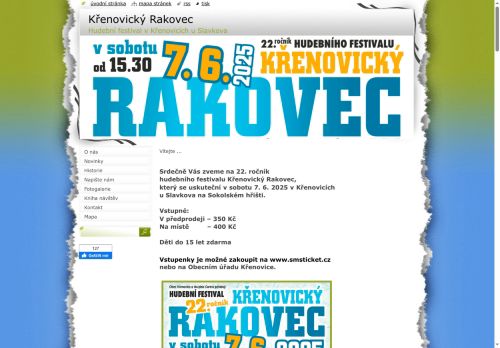 Zobrazit webové stránky Křenovický Rakovec