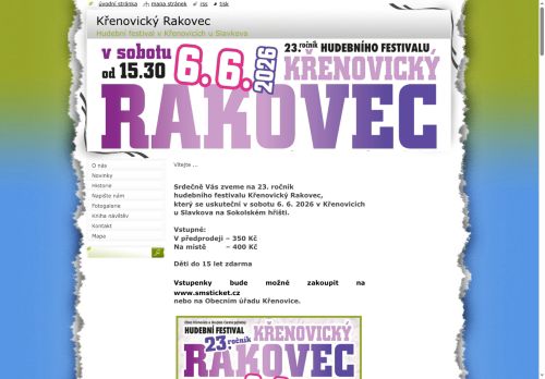 Zobrazit webové stránky Křenovický Rakovec