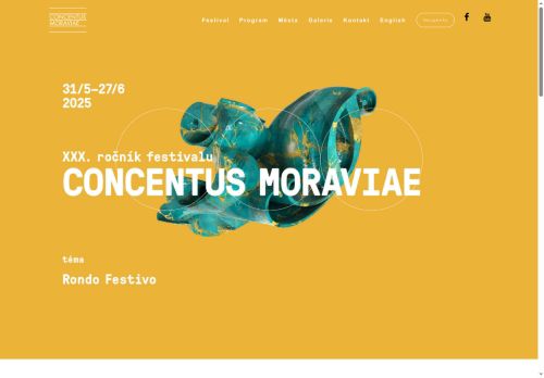Zobrazit webové stránky Concentus Moraviae