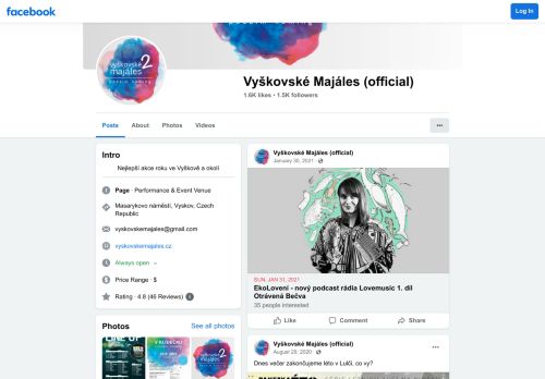 Zobrazit webové stránky Vyškovské majáles