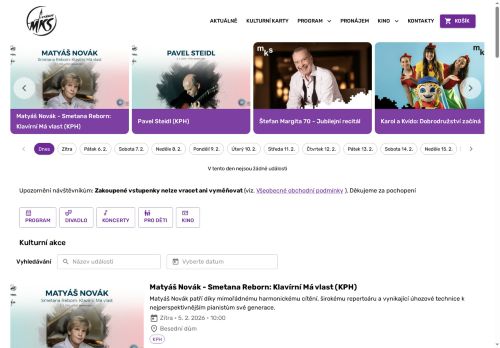 Zobrazit webové stránky Festival Uprostřed města