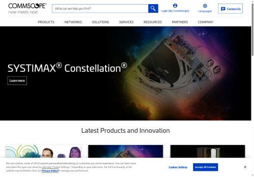 Zobrazit webové stránky CommScope Czech Republic s.r.o.
