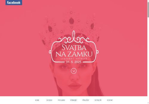 Zobrazit webové stránky Svatba na zámku - svatební veletrh