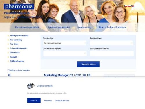 Pharmonia s.r.o. - pobočka Brno