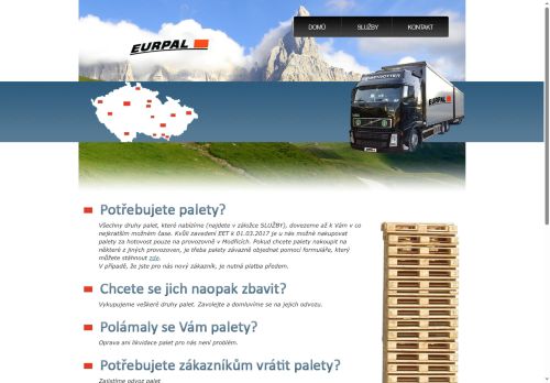 Zobrazit webové stránky EURPAL spol. s r.o.