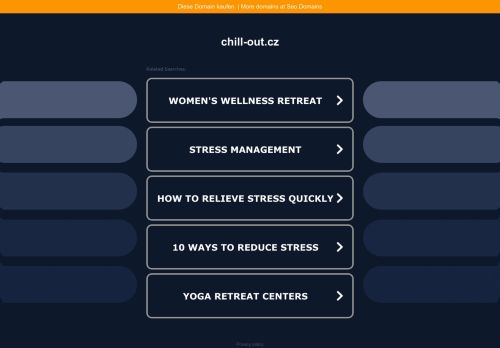 Zobrazit webové stránky Chill-out festival