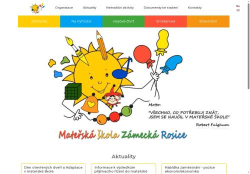 Zobrazit webové stránky Mateřská škola logopedická