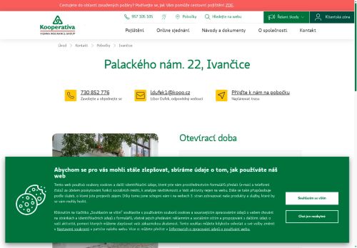 Zobrazit webové stránky Kooperativa pojišťovna, a. s.
