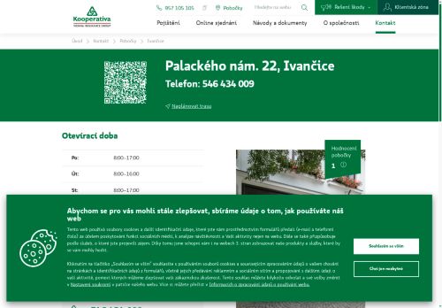 Zobrazit webové stránky Kooperativa pojišťovna, a. s.