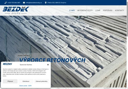 Bezděk stavby s.r.o. nabízí práci na pozici Dělník ve výrobě v obci Práče