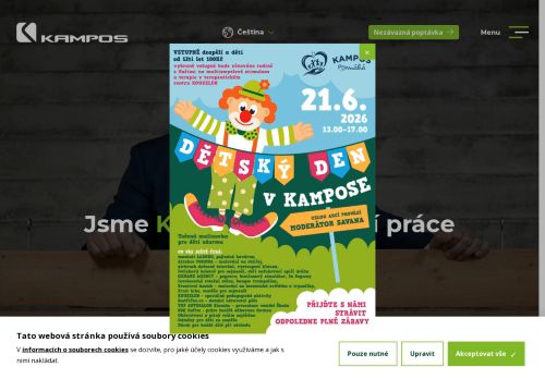 KAMPOS, s.r.o. nabízí práci na pozici Operátor/ka v obci Kuřim