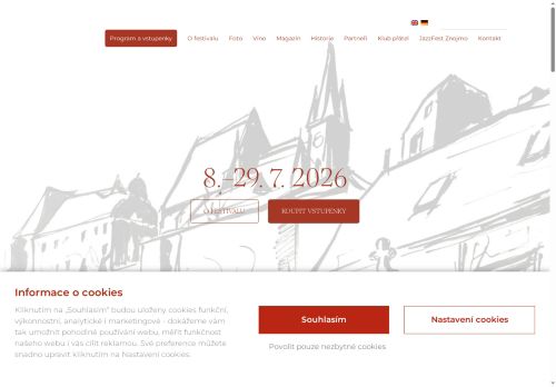 Zobrazit webové stránky Hudební festival Znojmo