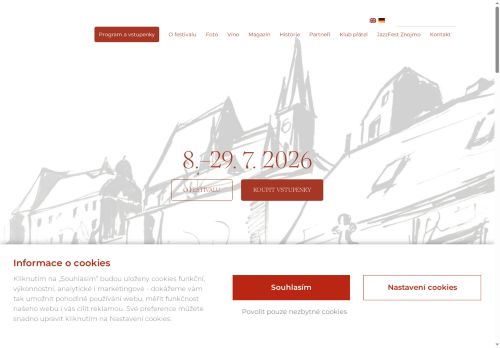 Zobrazit webové stránky Hudební festival Znojmo