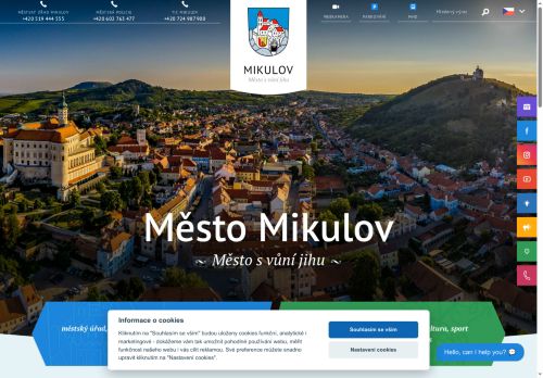 Zobrazit webové stránky Městský úřad Mikulov