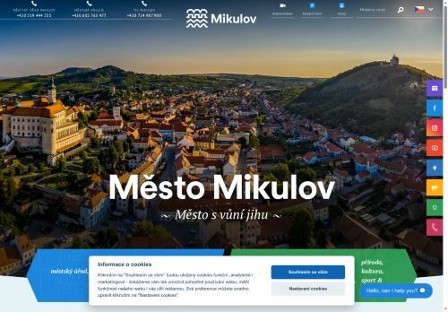 Zobrazit webové stránky Městský úřad Mikulov