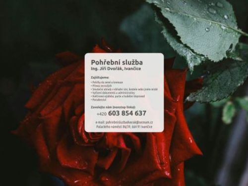 Pohřební služba – Dvořák