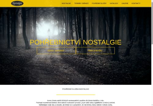 Zobrazit webové stránky Nostalgie