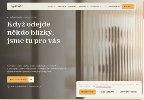 Zobrazit webové stránky Nostalgie