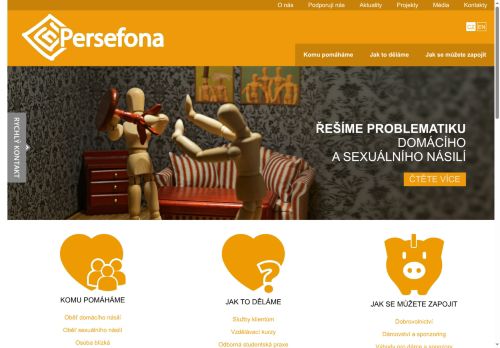 Zobrazit webové stránky Persefona o. s.