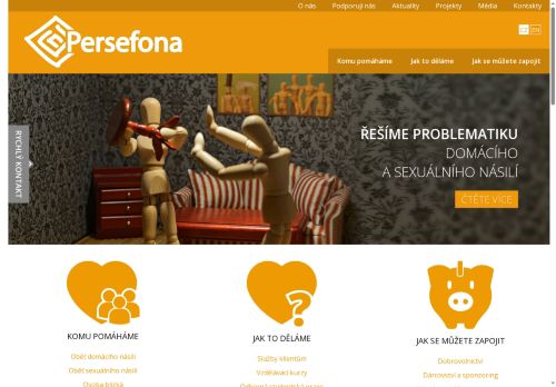 Zobrazit webové stránky Persefona o. s.