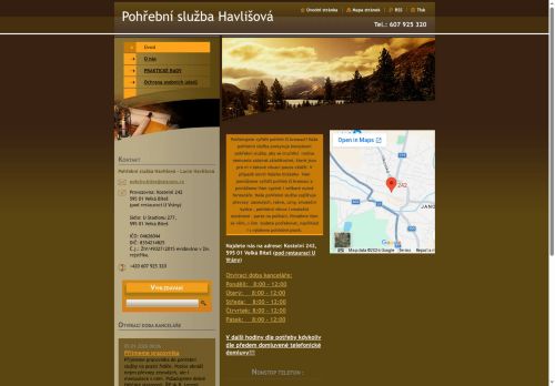 Zobrazit webové stránky Pohřební služba Havlišová