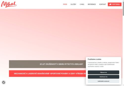 MIHAL, s.r.o. nabízí práci na pozici Pracovník grafické dílny - grafik (m/ž) v obci Velká Bíteš