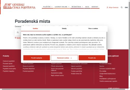 Zobrazit webové stránky Generali Pojišťovna a.s.