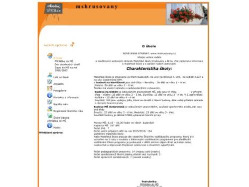 Mateřská škola Hrušovany u Brna