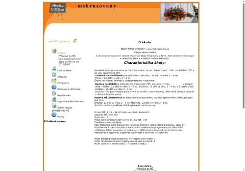 Zobrazit webové stránky Mateřská škola Hrušovany u Brna